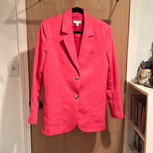 Pink blazer. Topshop. Size 6.